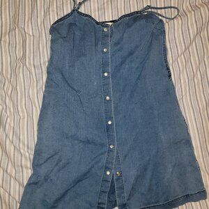 Denim button up dress BUNDLE=SAVE
